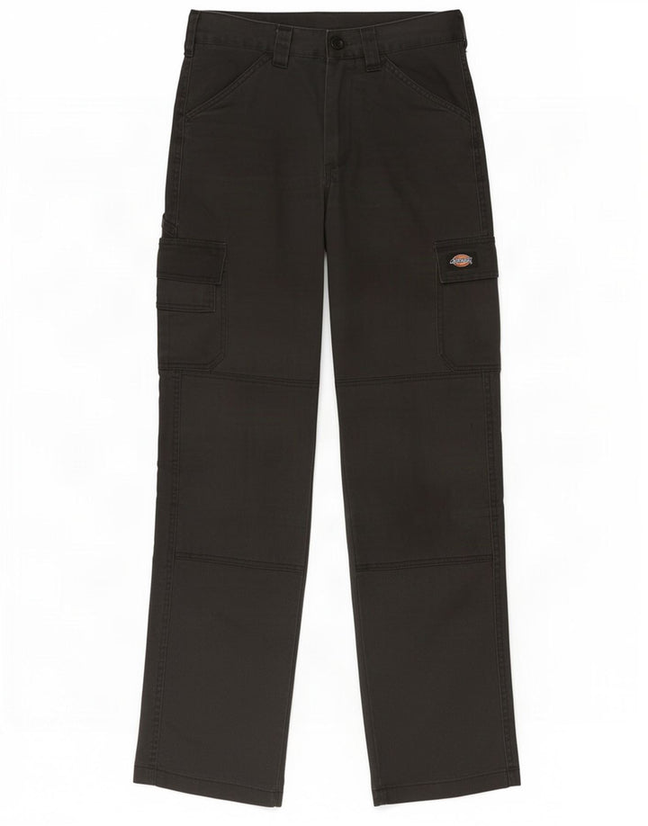 Męskie proste spodnie cargo Dickies W26 L30 Czarny poliester