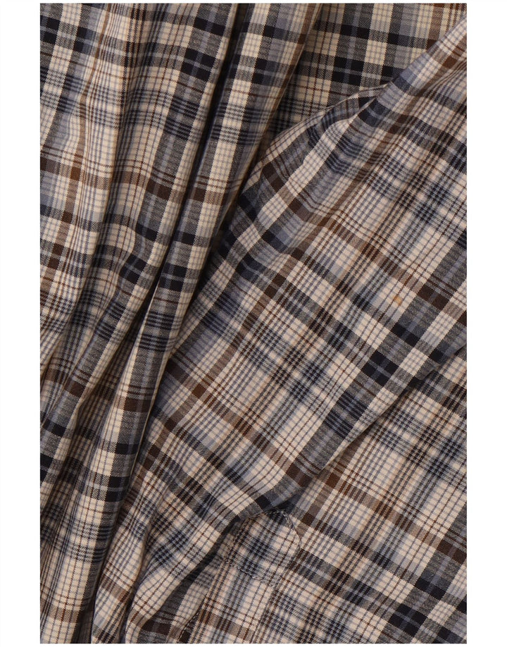 Koszula męska LERROS XL w wielokolorową kratę, bawełniana