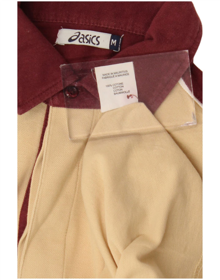 Męska koszulka polo Asics, bawełniana, w kolorze średniego beżu