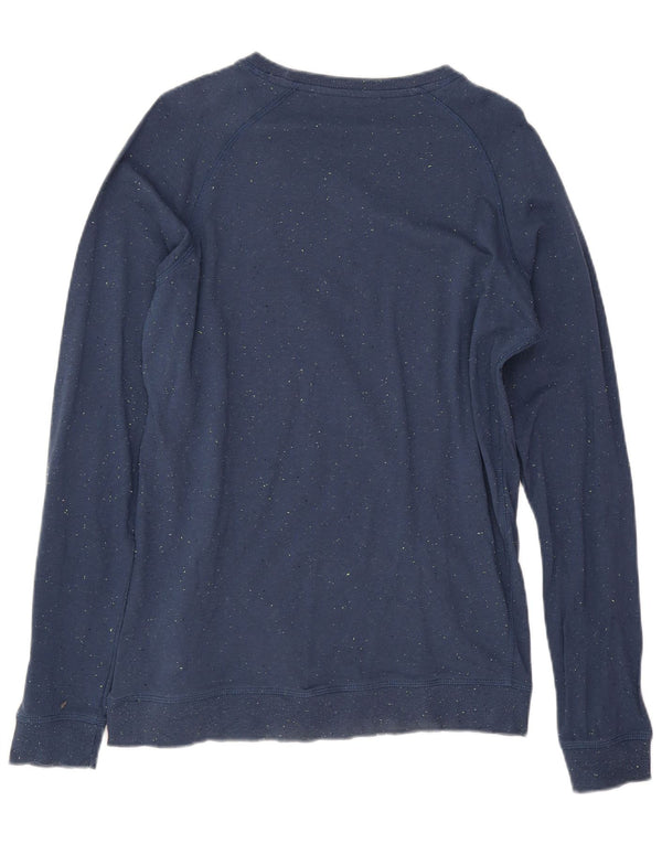 Carrera Męski top z abstrakcyjnym wzorem graficznym z długim rękawem, mały, granatowy