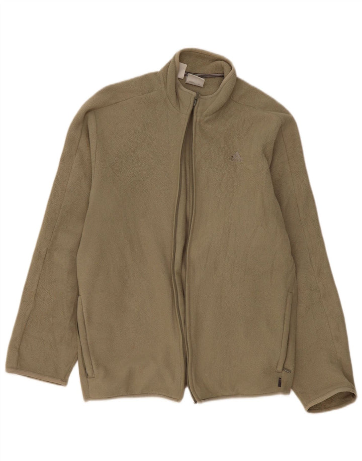 Adidas Kurtka polarowa chłopięca 15-16 lat Khaki Poliester