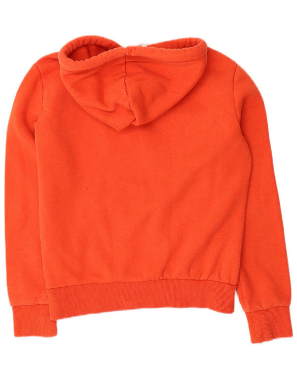 Męski sweter z kapturem Superdry z grafiką, mały, pomarańczowy, bawełniany
