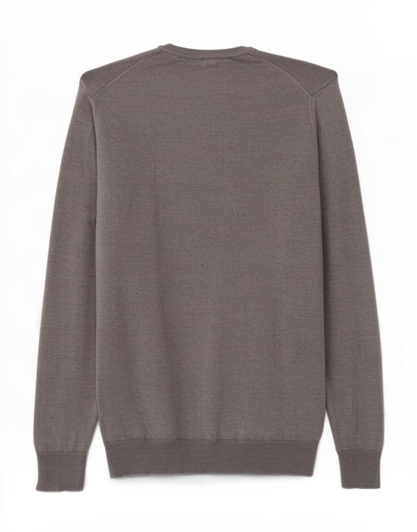 Calvin Klein Jeans Mens V-Neck Jumper Sweater 2XL Grey