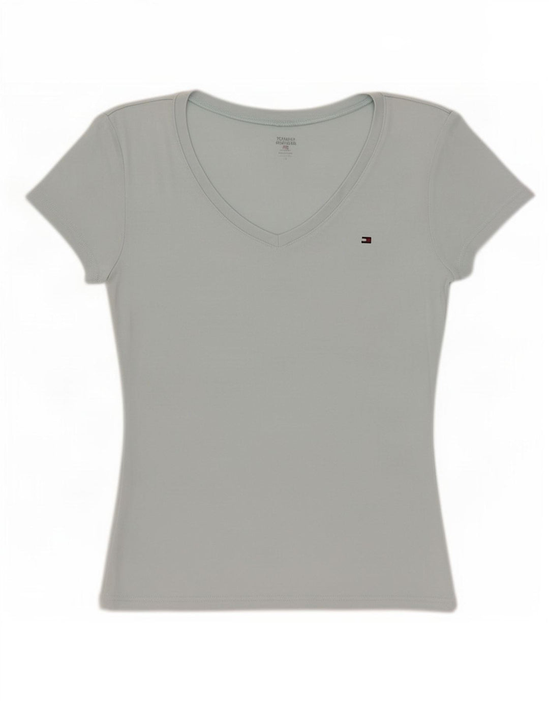T-shirt damski Tommy Hilfiger Top UK 12 średni niebieski