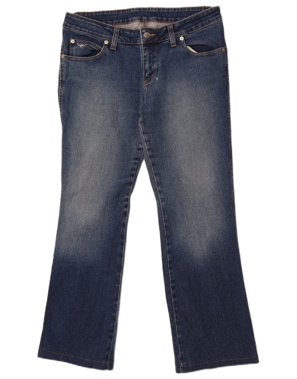 R.M. Damskie proste dżinsy Williams UK 14 Large W32 L28 Niebieskie bawełniane