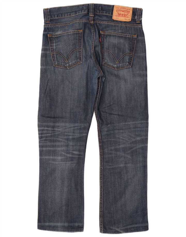 Męskie jeansy Levi's 512 Bootcut W34 L29 Niebieskie