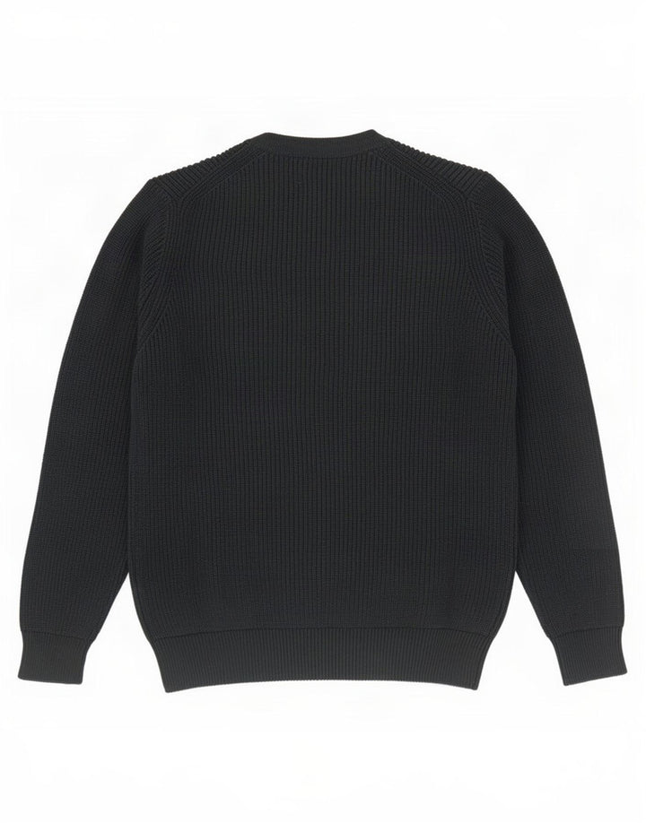 Męski sweter z okrągłym dekoltem Zara, średni zielony