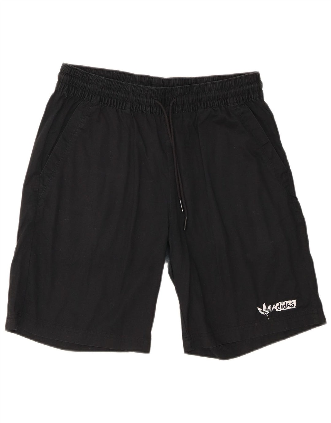 Adidas Męskie Spodenki Chino Średnie W30 Czarne Bawełniane