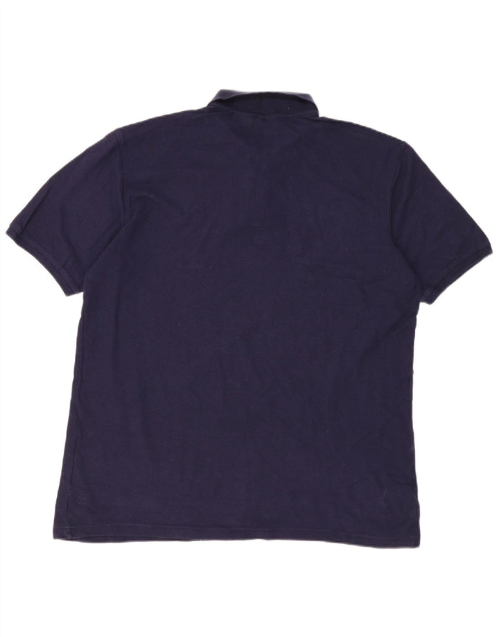 Męska koszulka polo Fila 2XL, granatowa, bawełniana