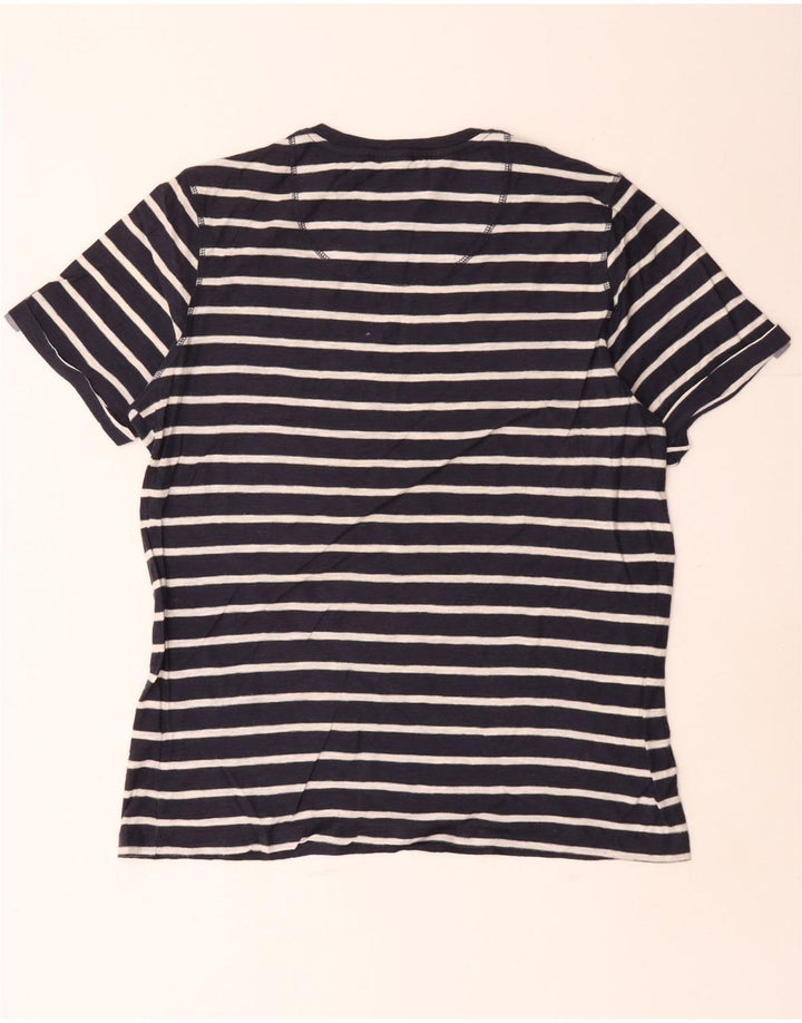 T-shirt męski Jack & Jones, duży, granatowy w paski