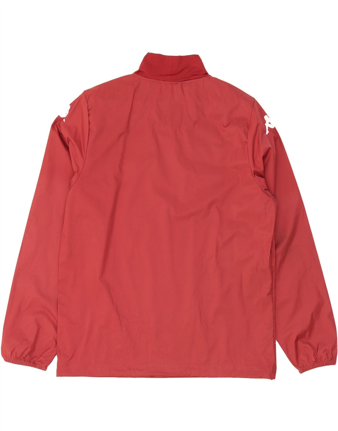 KAPPA Mens Pullover Tracksuit Top Jacket Medium Burgundy Polyester Vintage Kappa and Second-Hand Kappa from Messina Hembry 