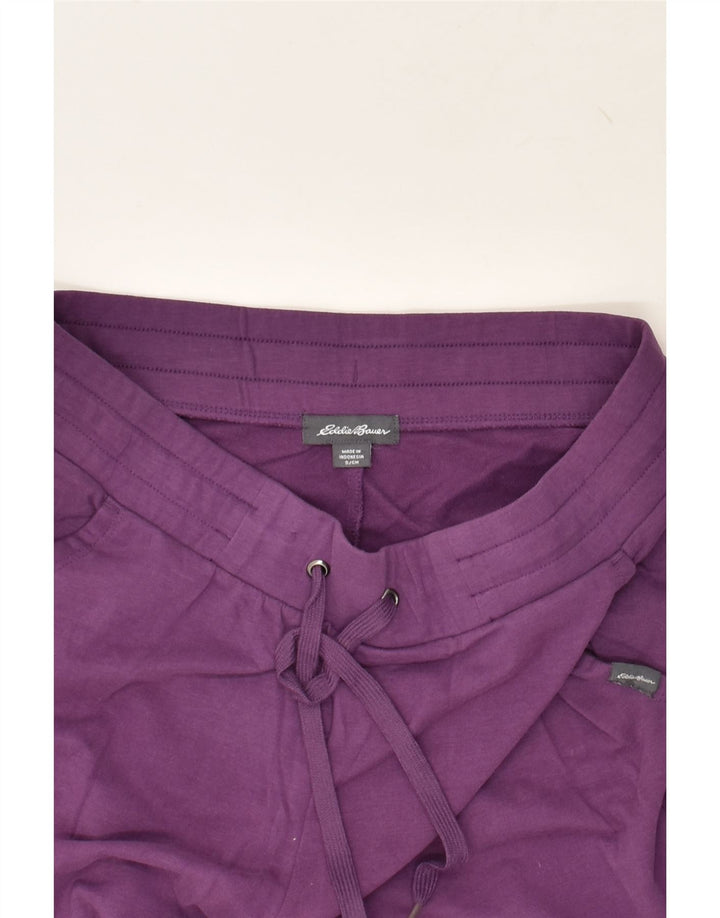 EDDIE BAUER Womens Sport Shorts US 4 Small Purple Cotton | Vintage Eddie Bauer | Thrift | Second-Hand Eddie Bauer | Used Clothing | Messina Hembry 