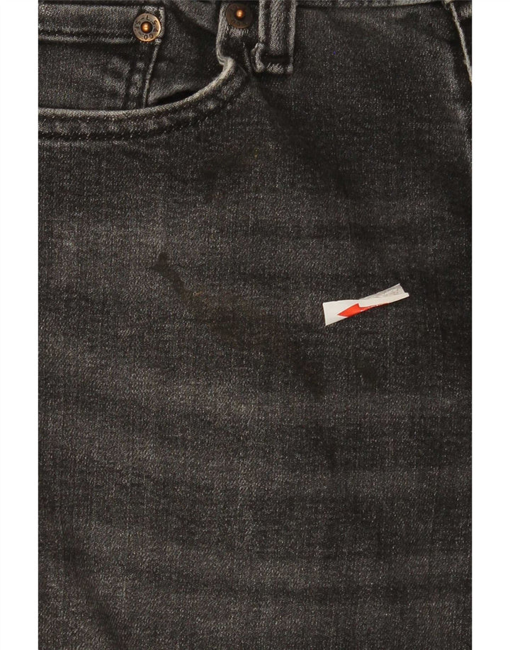 Męskie jeansy Levi's 511 Slim W30 L32 Szara bawełna
