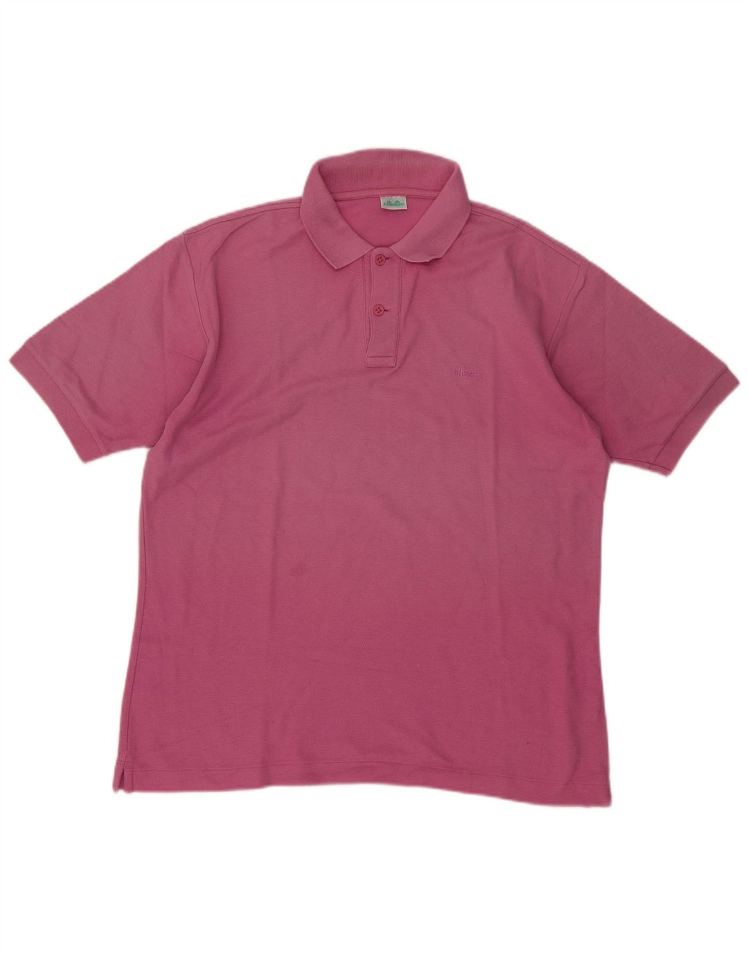Męska koszulka polo Ellesse, duża, różowa, bawełniana