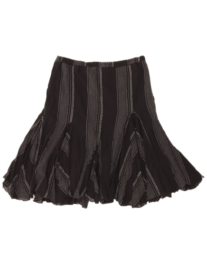 Damska spódnica w kształcie litery A TRUSSARDI IT 46 duża W32 w czarne paski