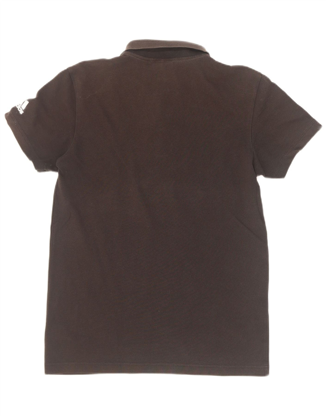 Męska koszulka polo Adidas, mała, czarna, bawełniana