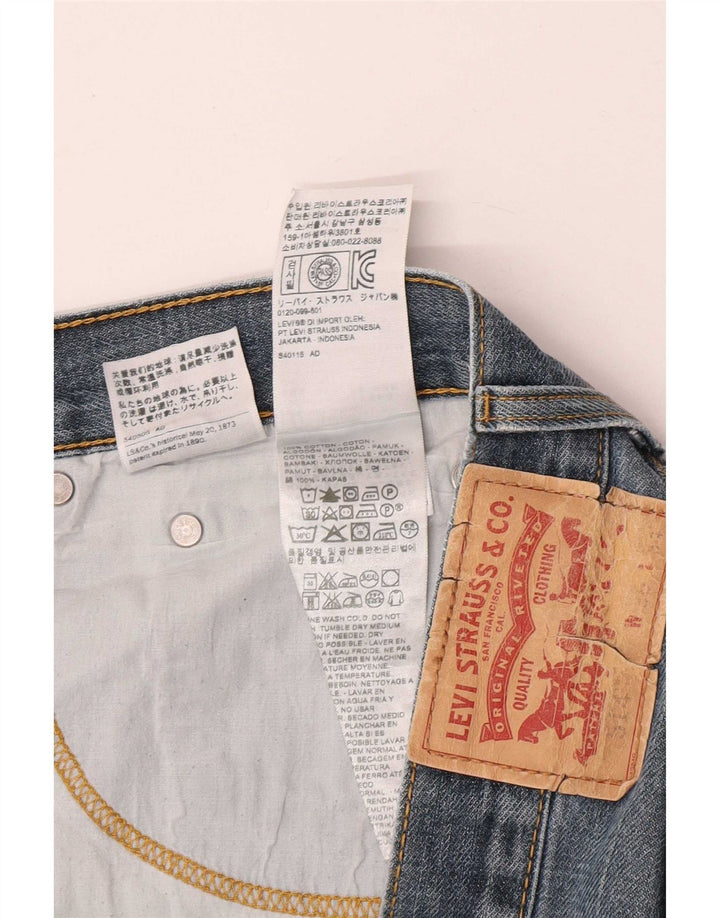 Męskie jeansy Levi's 514 Straight W36 L31 Niebieskie bawełniane