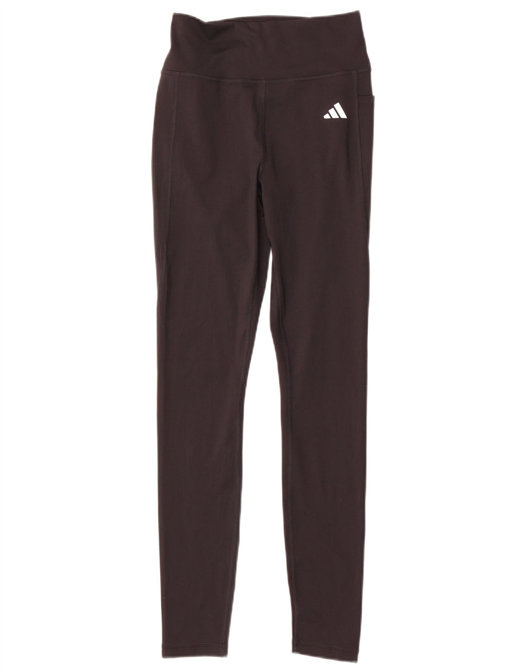 Damskie legginsy Adidas o dopasowanym kroju UK12/14, średni czarny poliester