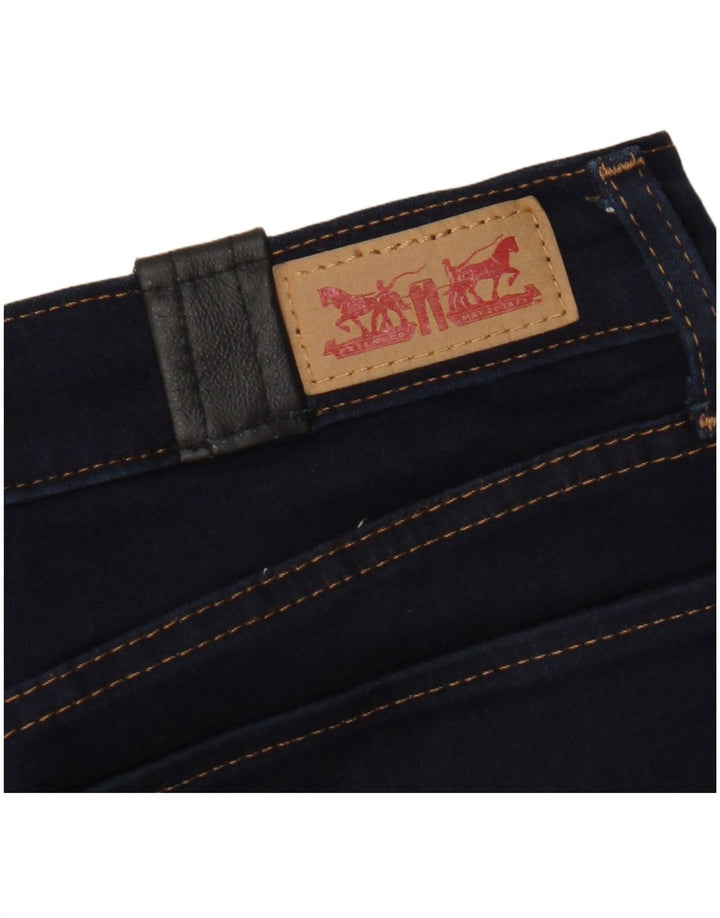 Damskie jeansy skinny Levi's W36 L31 granatowe