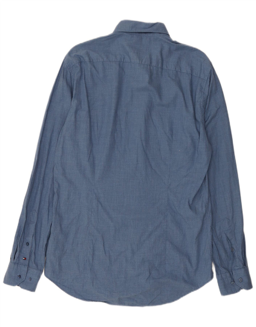 Koszula męska Tommy Hilfiger o dopasowanym kroju, rozmiar 40, niebieska, bawełniana