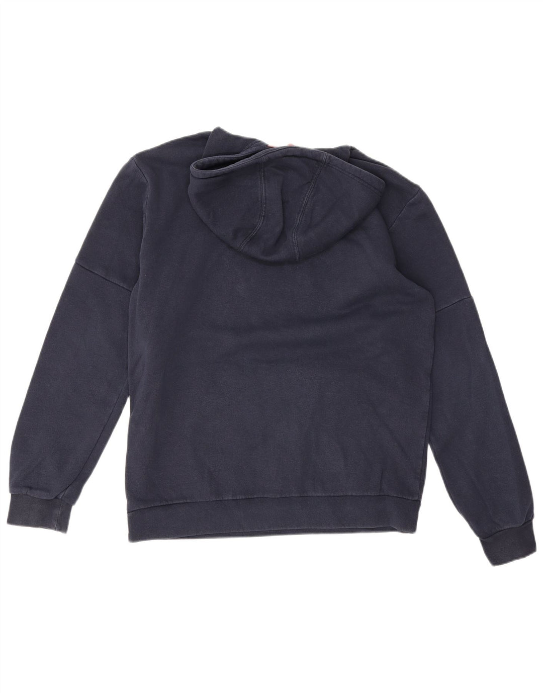 Męska bluza z kapturem Adidas, średnia, granatowa, bawełniana