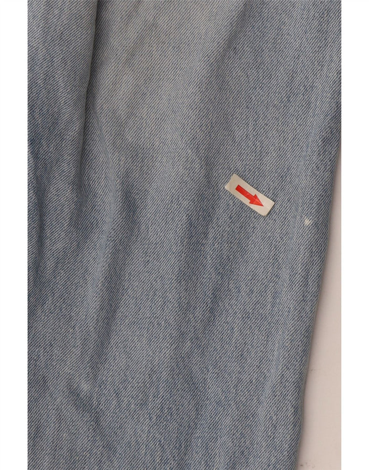 Damskie jeansy Levi's 501 Straight W25 L30 Niebieskie bawełniane
