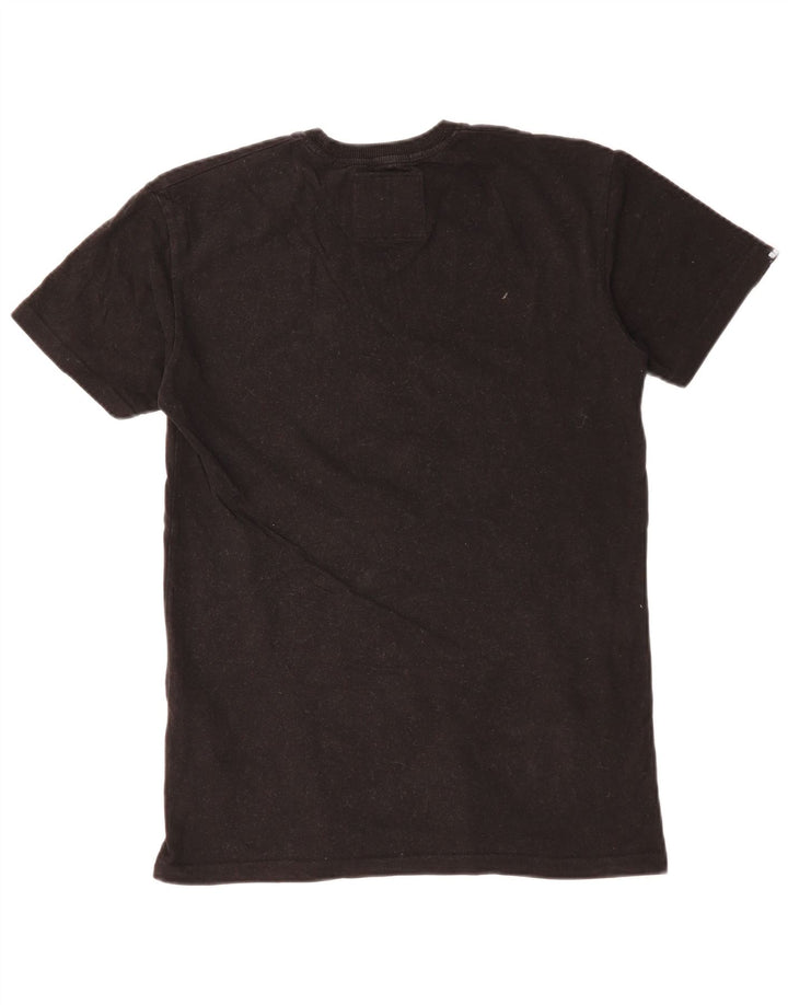 Męski T-shirt Superdry z grafiką, mały, czarny