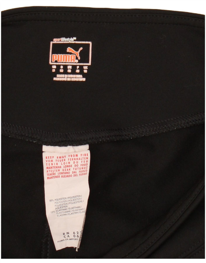 Legginsy damskie Puma UK 12, średni czarny poliester