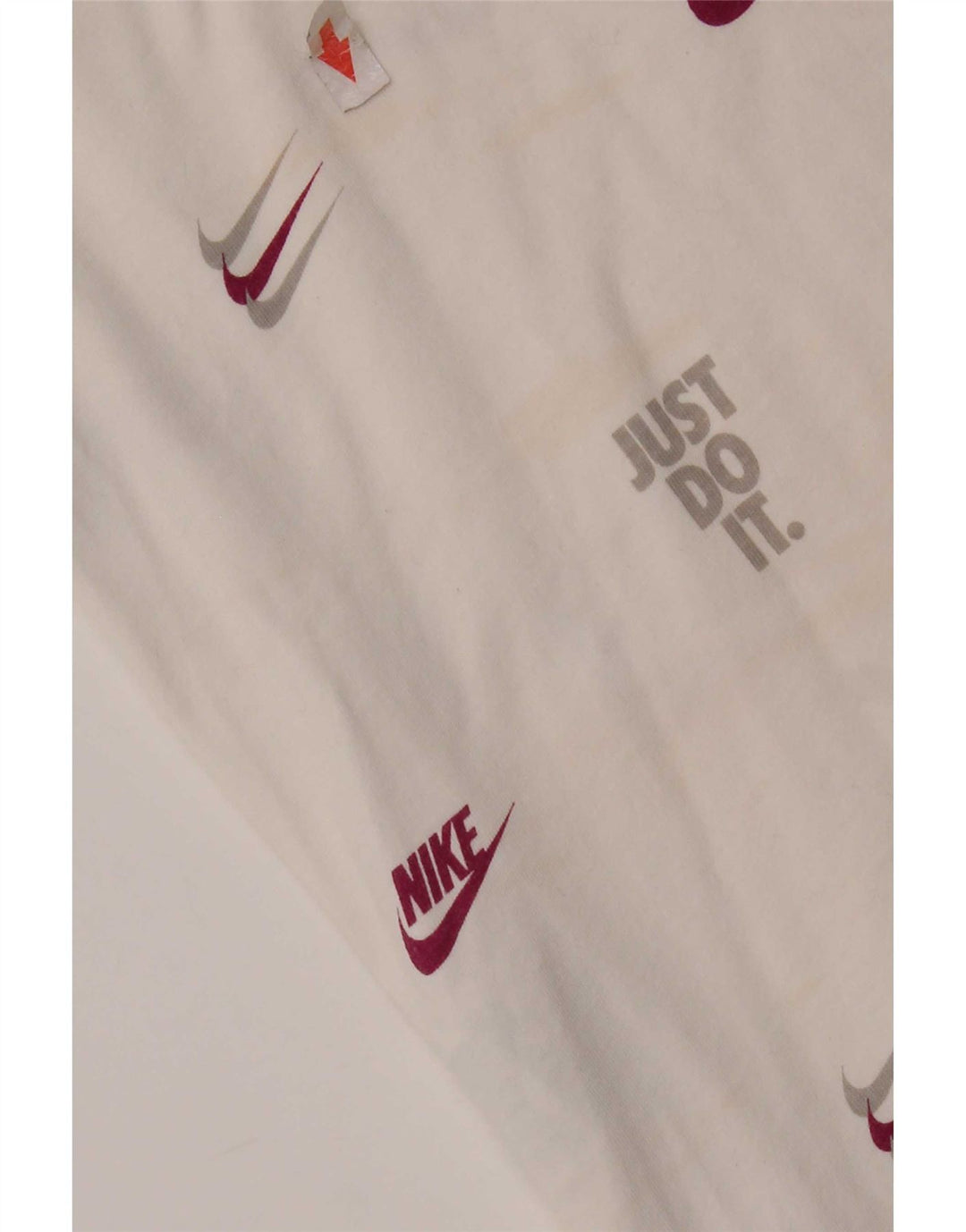 Męski T-shirt z grafiką Nike, duży, biały, bawełniany