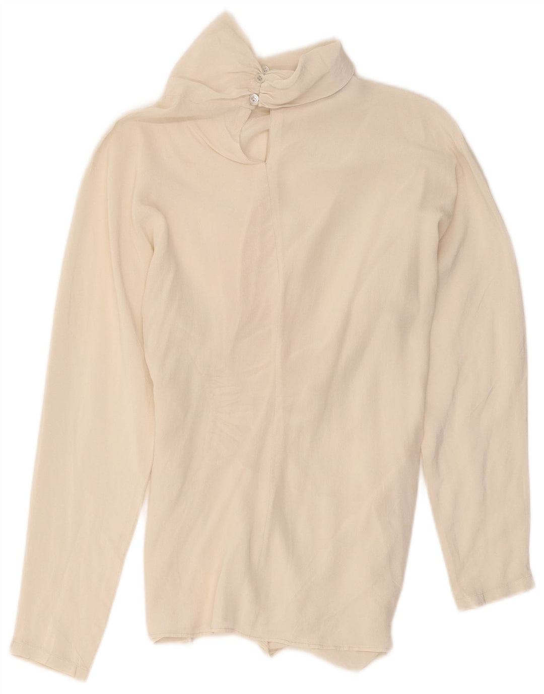 Bluzka damska Pancaldi & B Top UK 10 Small Off White Silk