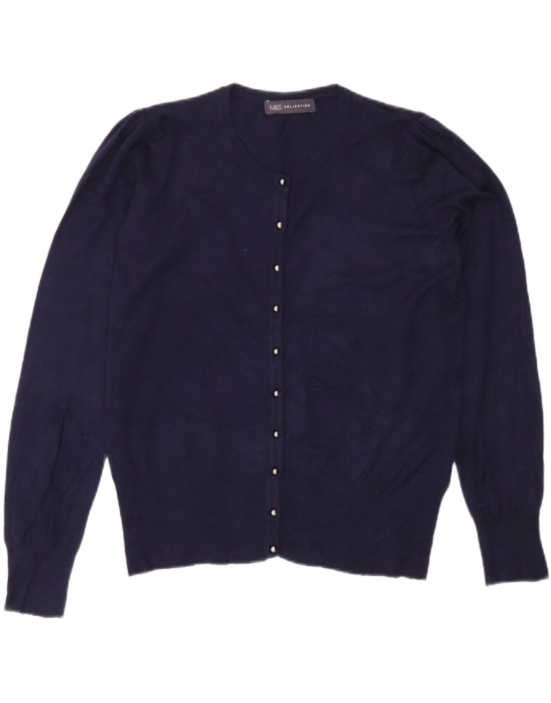 Sweter damski Marks & Spencer UK 12, średni granatowy, wiskoza