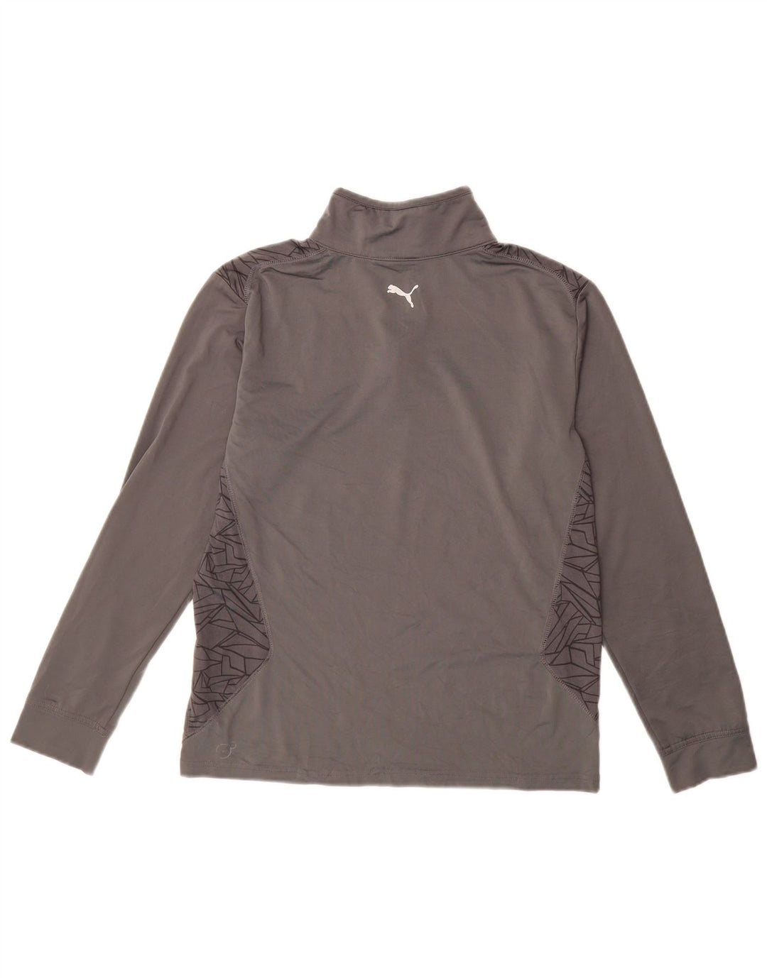 Chłopięcy dres PUMA z zamkiem błyskawicznym, 11-12 lat, duży, szary