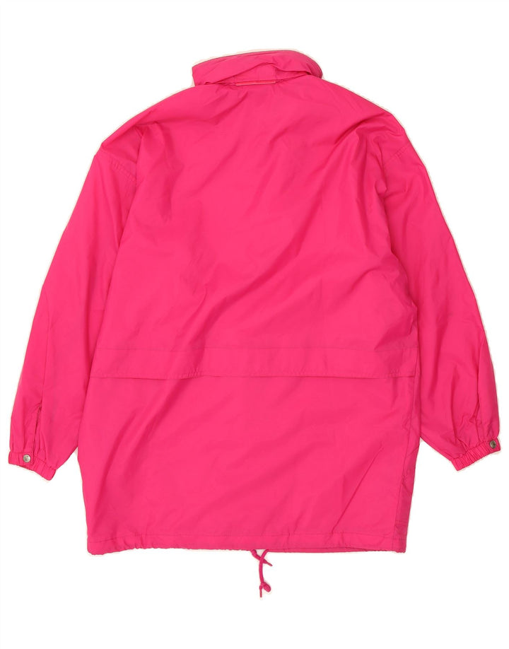 K-WAY Mens Loose Fit Rain Jacket UK 36 Small Pink Polyamide Vintage K-Way and Second-Hand K-Way from Messina Hembry 