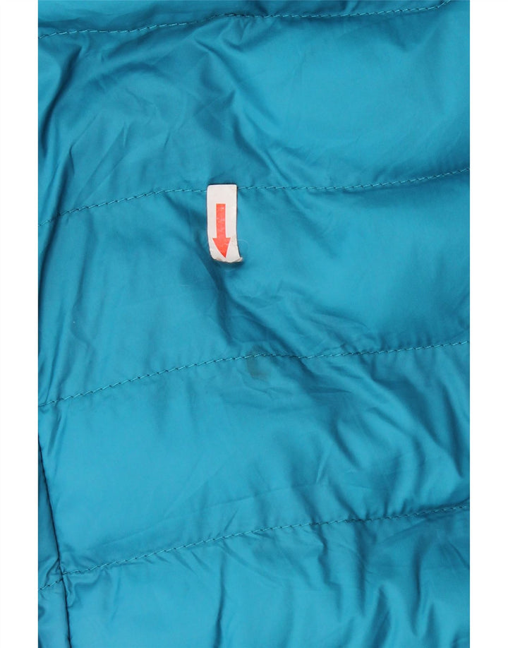 Damski ocieplany płaszcz z kapturem Mountain Warehouse UK 20 2XL Niebieski poliester
