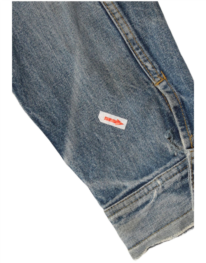 Damska kurtka dżinsowa Meltin' Pot UK 18 XL, niebieska, bawełniana