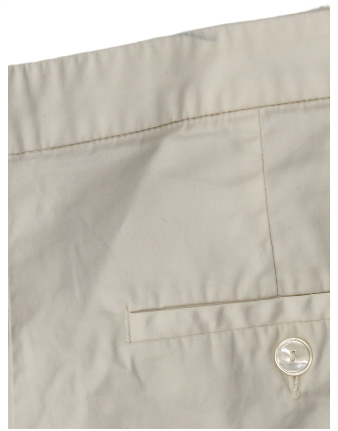Damskie spodenki Chino Massimo Dutti EU 38 Small W28 Biała bawełna