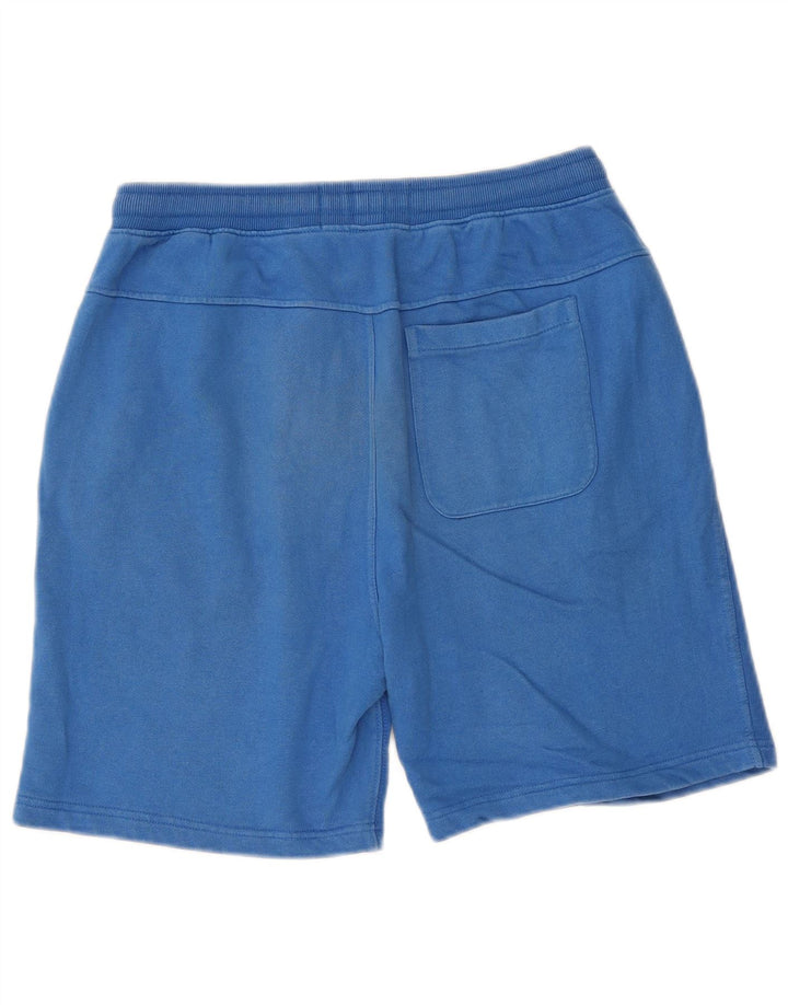 Męskie spodenki sportowe Calvin Klein, średnioniebieskie, bawełniane
