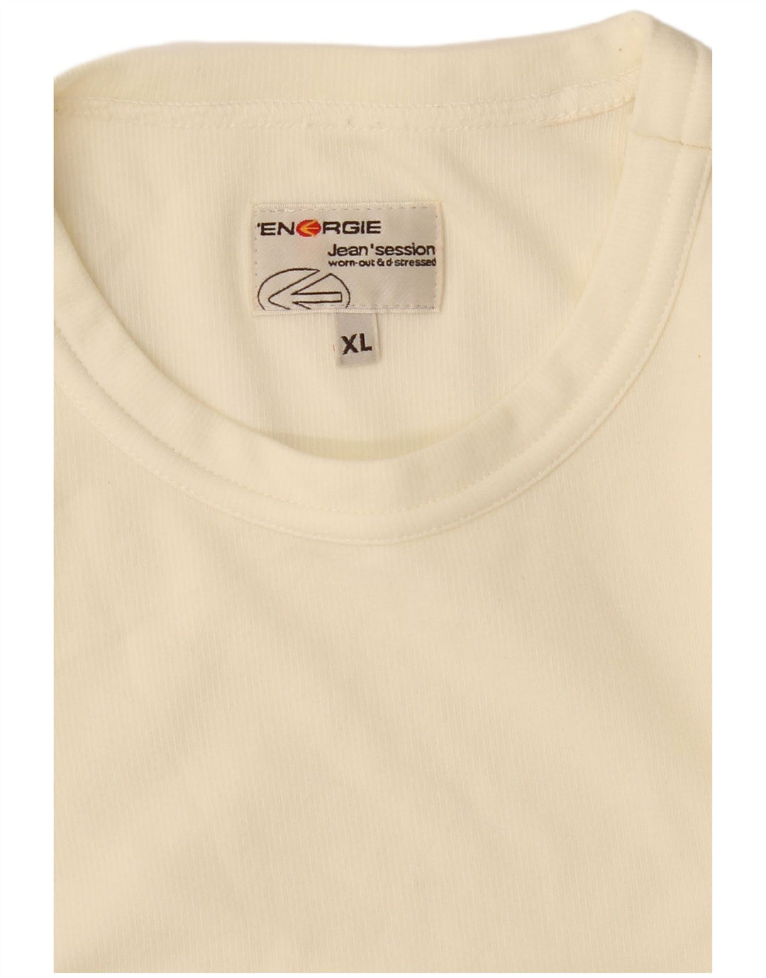 Koszulka damska ENERGIE Top UK 18 XL Off White