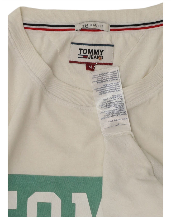 Męska koszulka z grafiką Tommy Hilfiger Top w kolorze średniej bieli