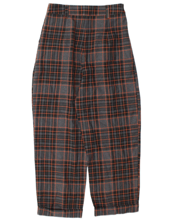 Damskie krótkie spodnie Topshop UK 8 Small W26 L25 w wielokolorową kratkę