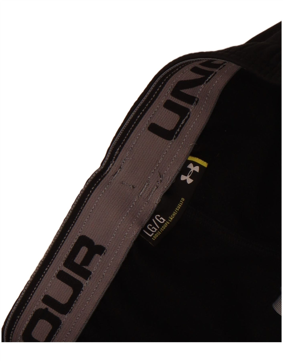 Męskie spodnie dresowe Under Armour, duże, czarne