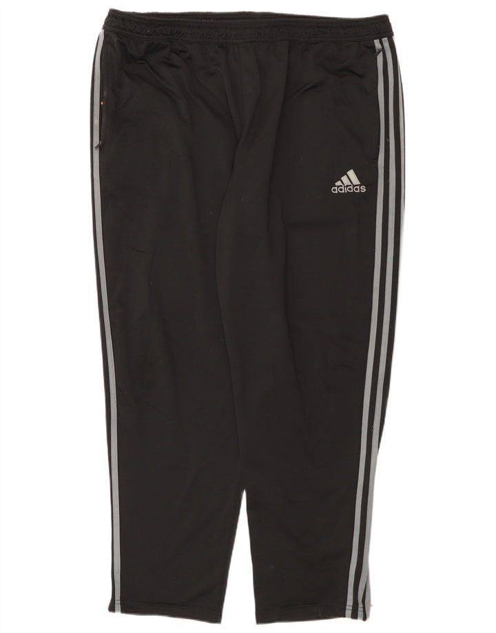 Męskie spodnie dresowe Adidas 2XL, czarny poliester