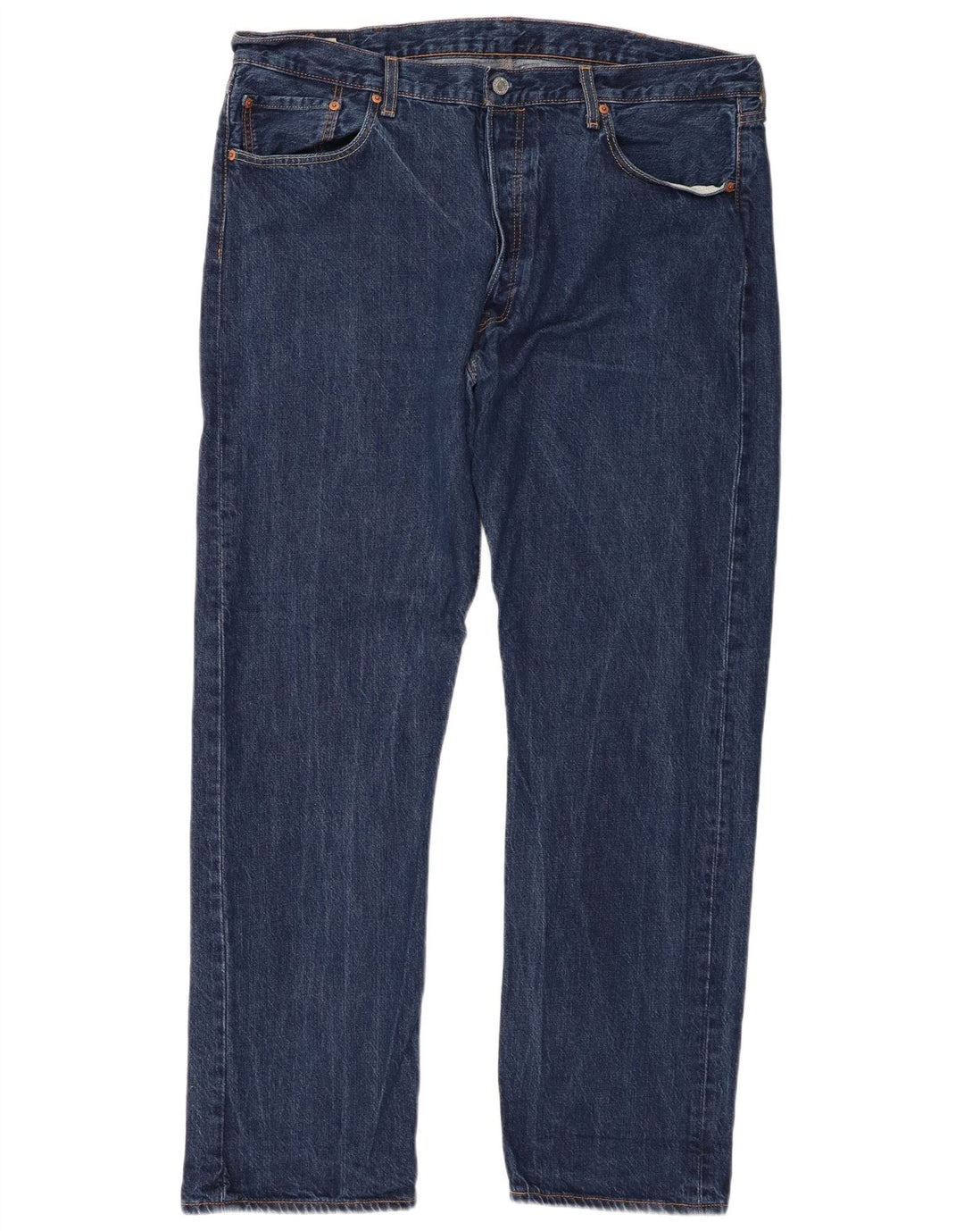 Męskie jeansy Levi's 501 Straight W40 L32 Niebieskie bawełniane