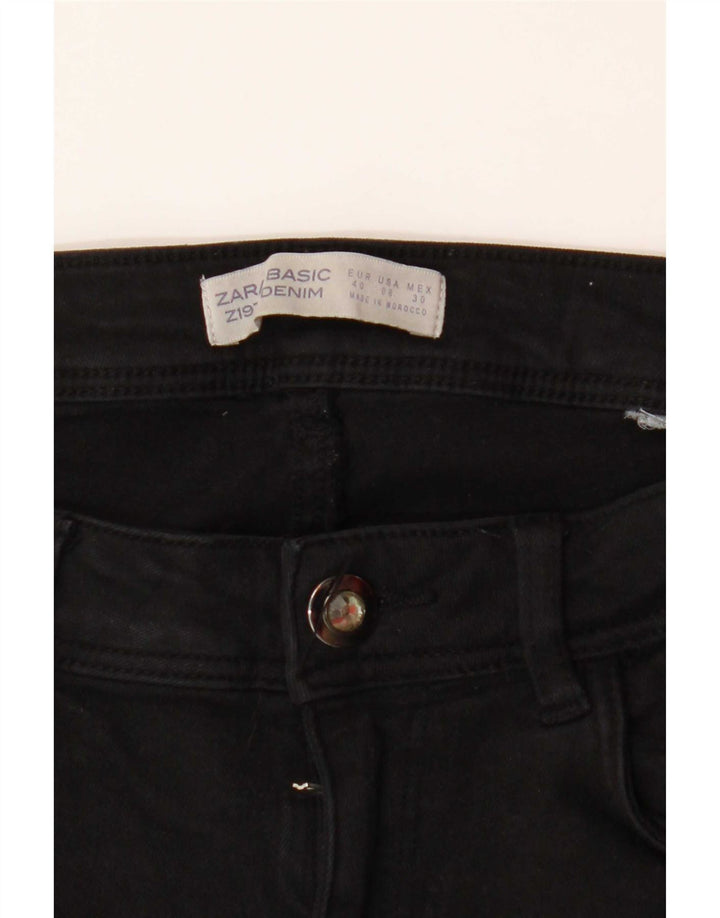 Damskie jeansy skinny Zara EU 40 Medium W30 L28 czarne