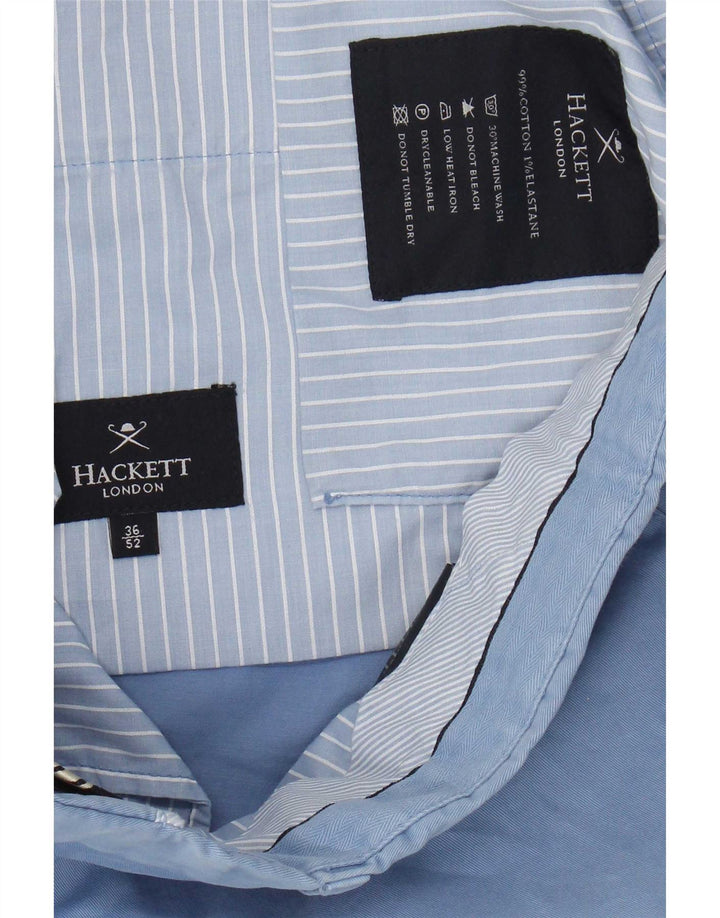 Męskie spodenki chino Hackett IT 52 XL W36, niebieska bawełna