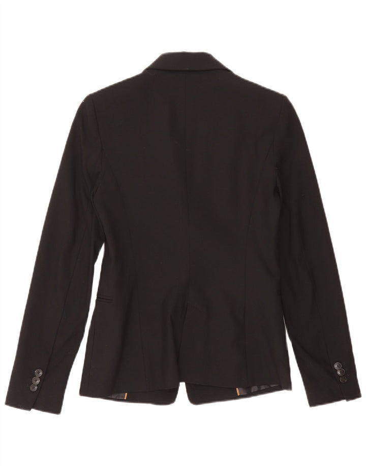 Damska marynarka Zara zapinana na 1 guzik EU 34 2XS Czerwony poliester