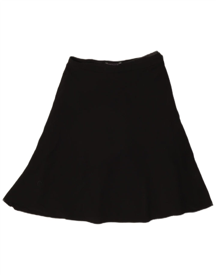 Marks & Spencer Damska spódnica w kształcie litery A UK 10 Small W27 Czarny poliester