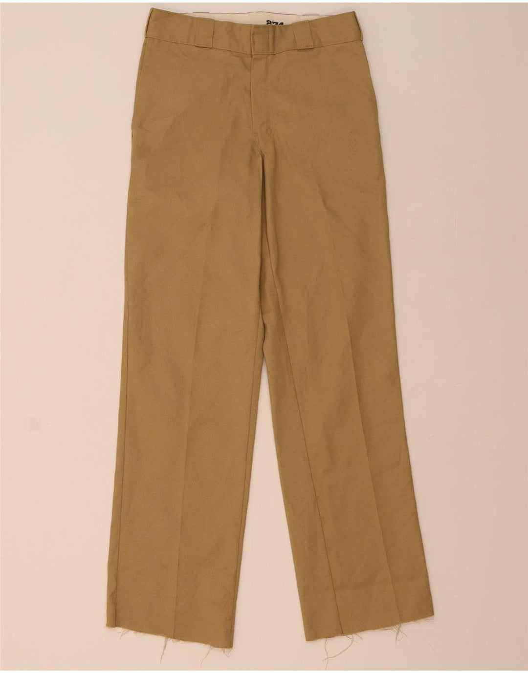 Męskie proste spodnie chino Dickies W30 L32 brązowy poliester