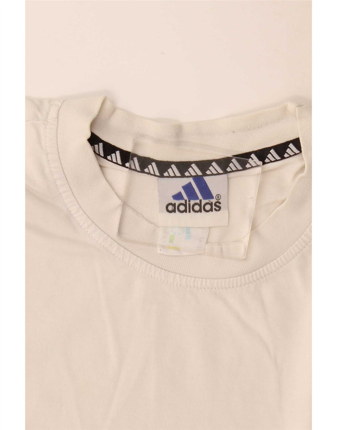 Adidas Męski T-shirt Top Średni Biały