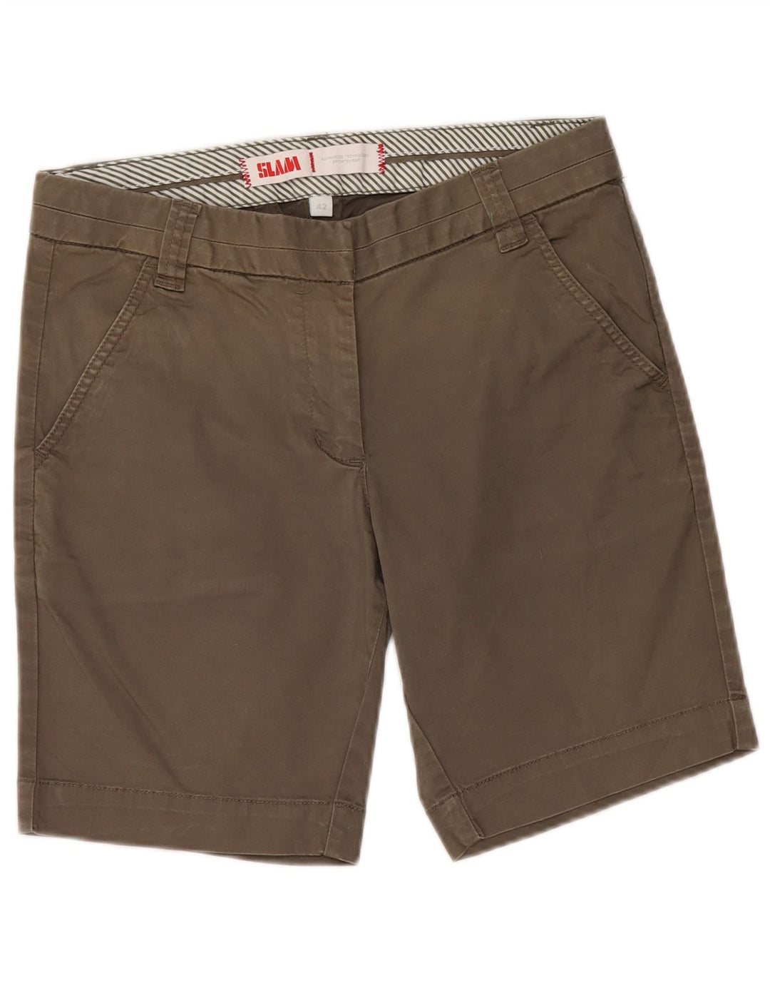 Damskie spodenki Chino Slam IT 42 Medium W30, bawełna khaki